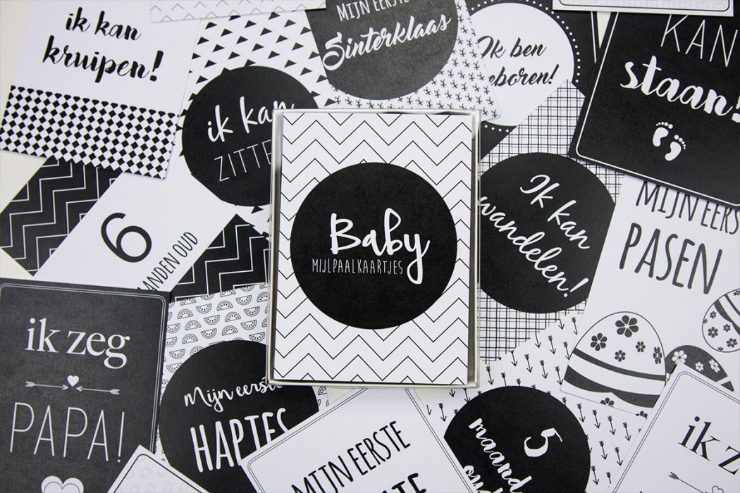 baby mijlpaalkaarten