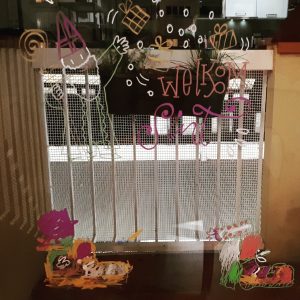 raamtekening sinterklaas