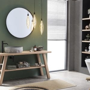 groene badkamer