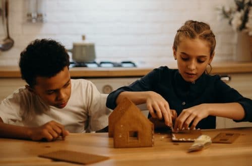 bakken met kinderen