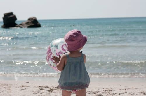 stranddag met kinderen