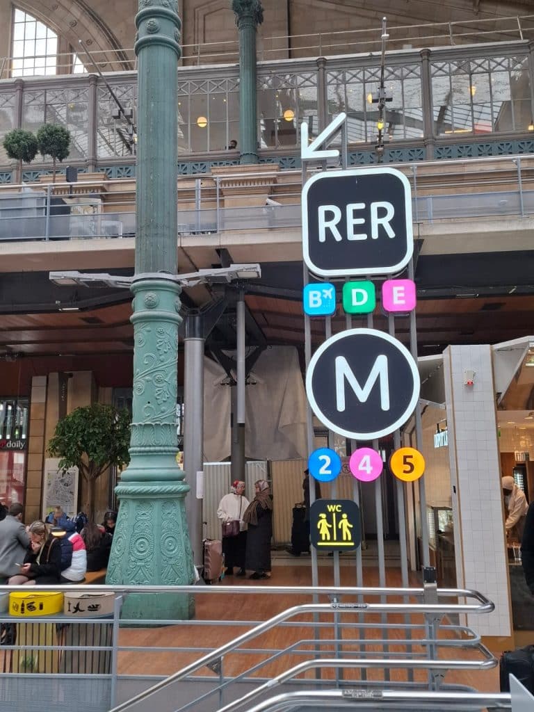 met de trein naar Barcelona